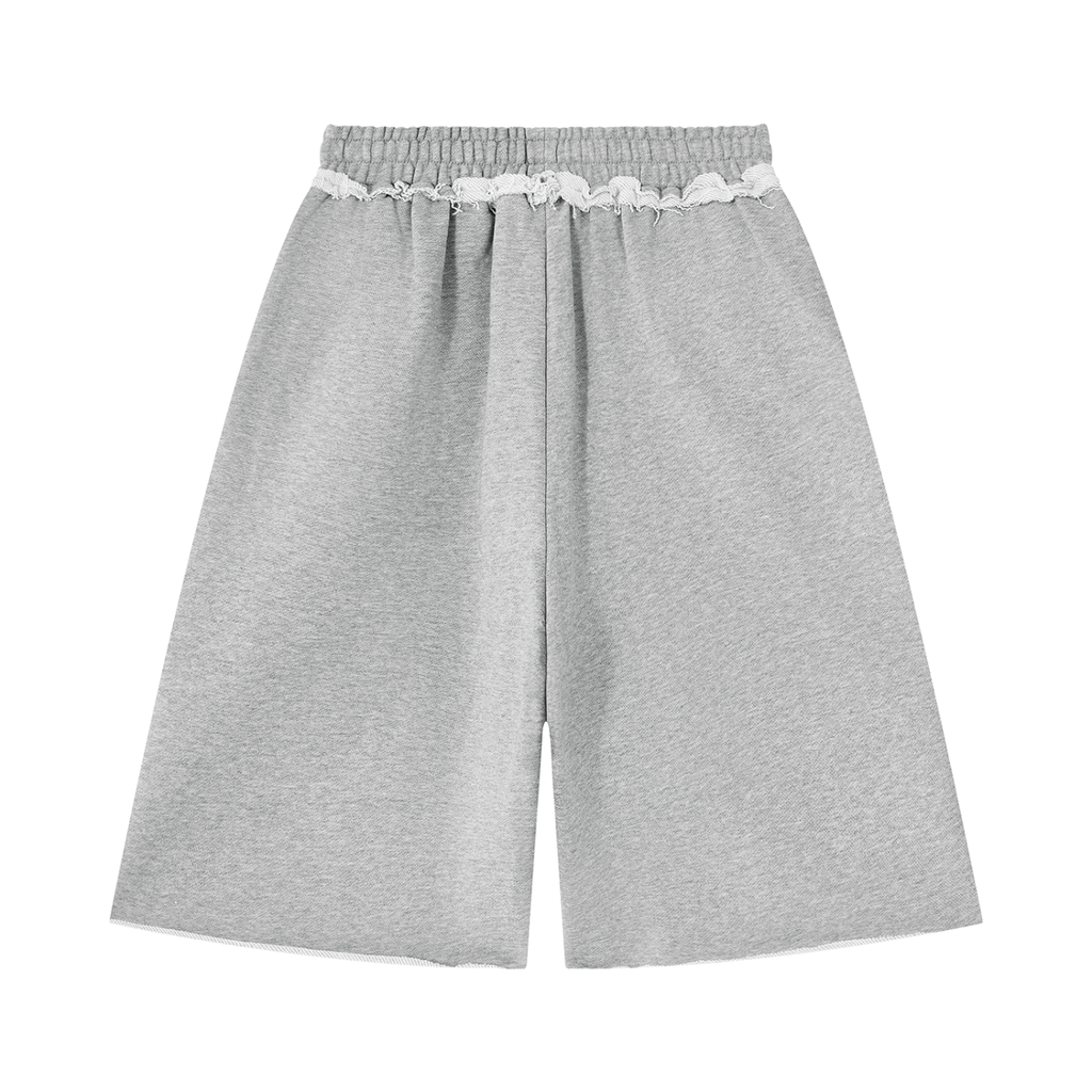 "OM" Zip up short set
