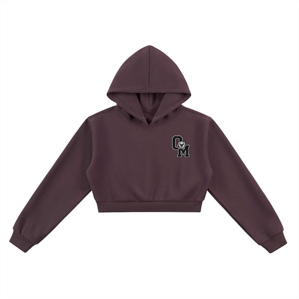 "OM" Essential Cropped Zip-Up set ladies