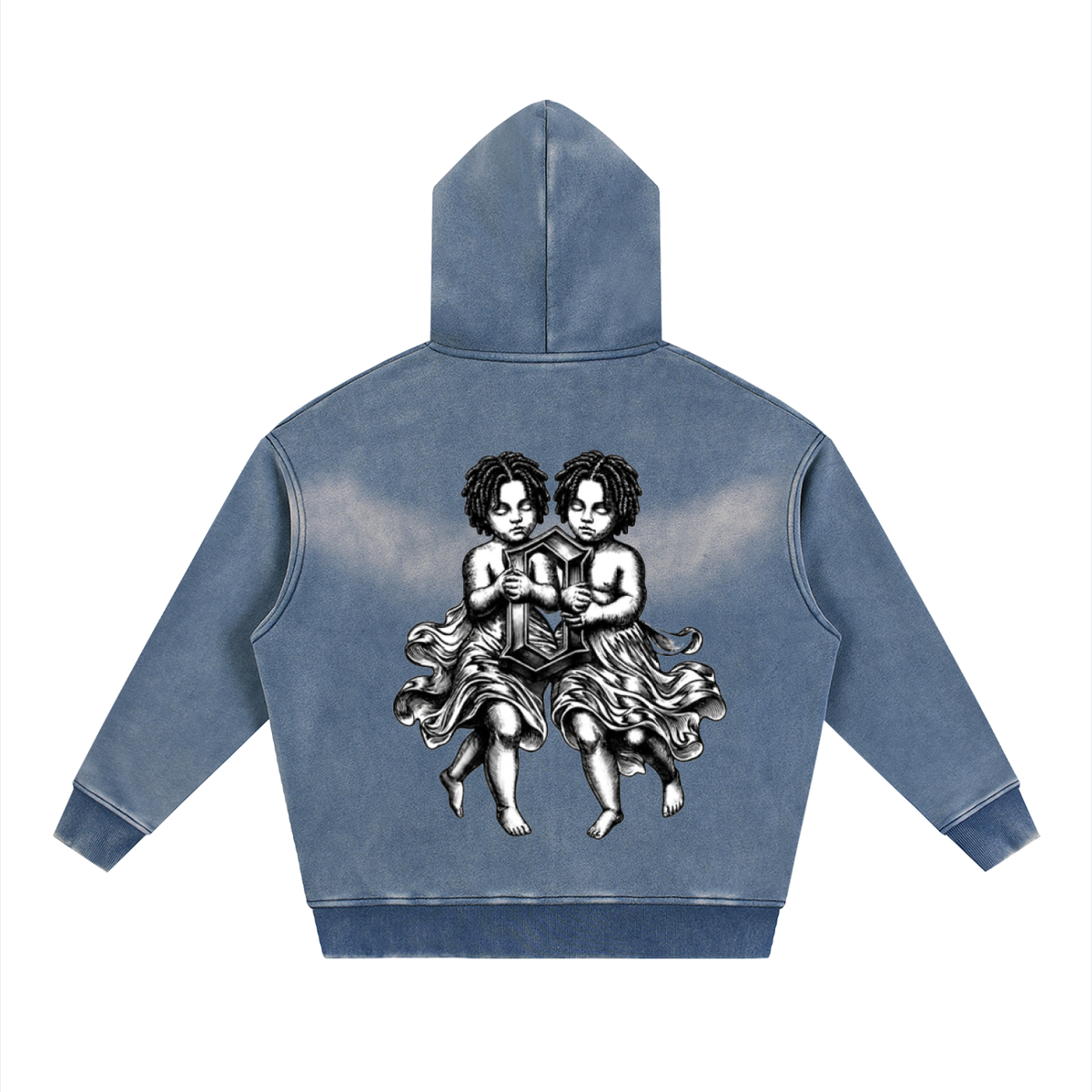 The Weight Of Originality (TWO) Sunfade Boxy Fleece Two-way Zipper