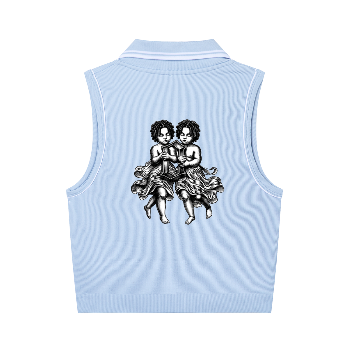 The Weight Of Originality (TWO) Polo Tank & Skirt set