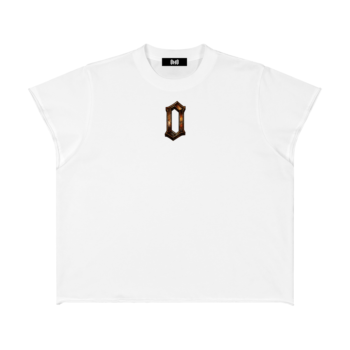 The Weight Of Originality (TWO) Rusted Boxy Raw Edge T-Shirt