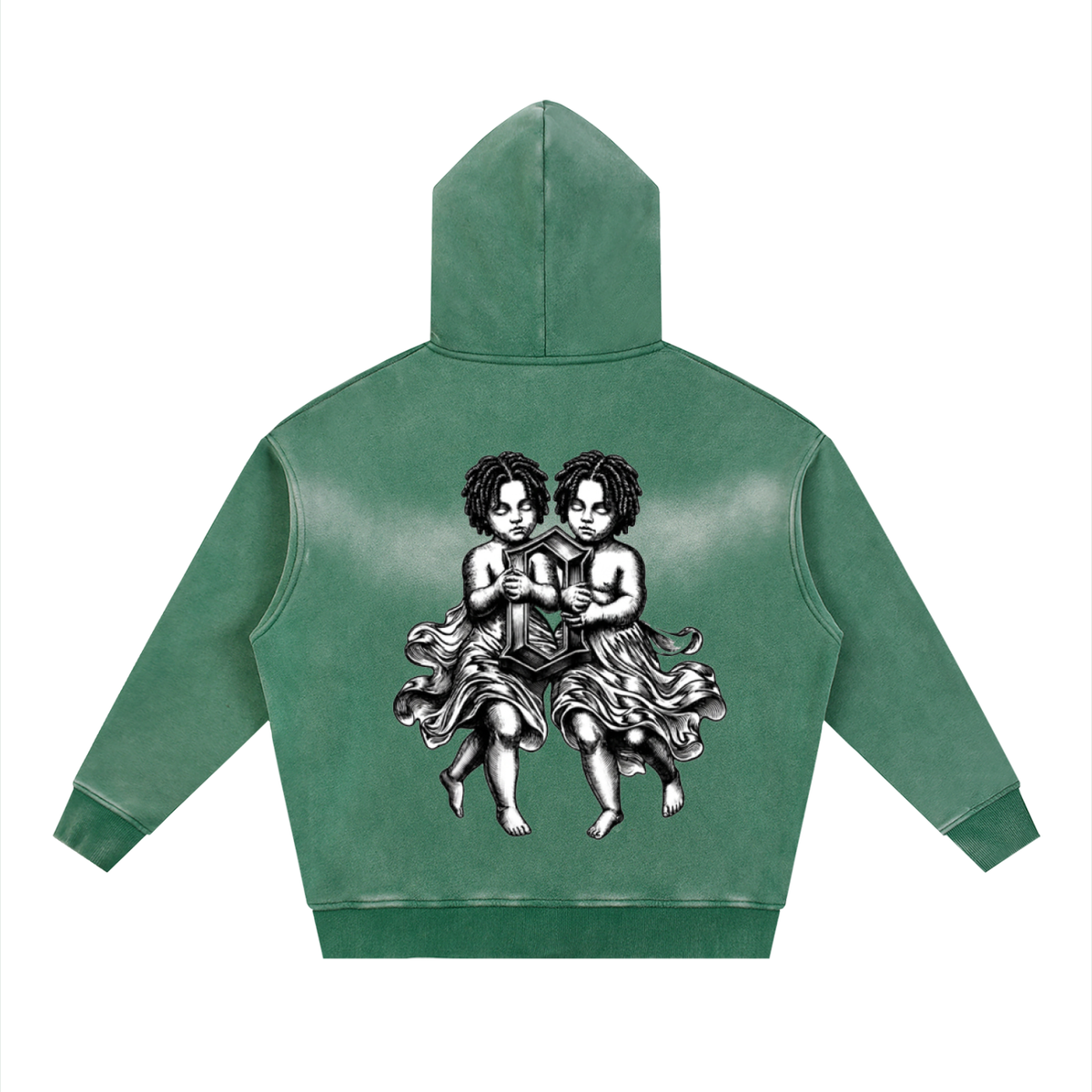 The Weight Of Originality (TWO) Sunfade Boxy Fleece Two-way Zipper