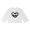 Protected Heart Waffle Raw Edge long sleeve