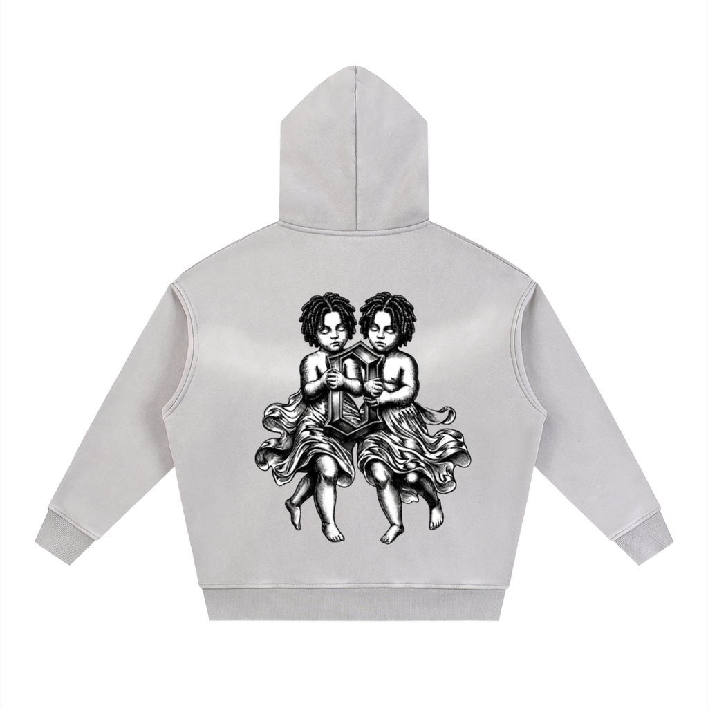 The Weight Of Originality (TWO) Sunfade Boxy Fleece Two-way Zipper