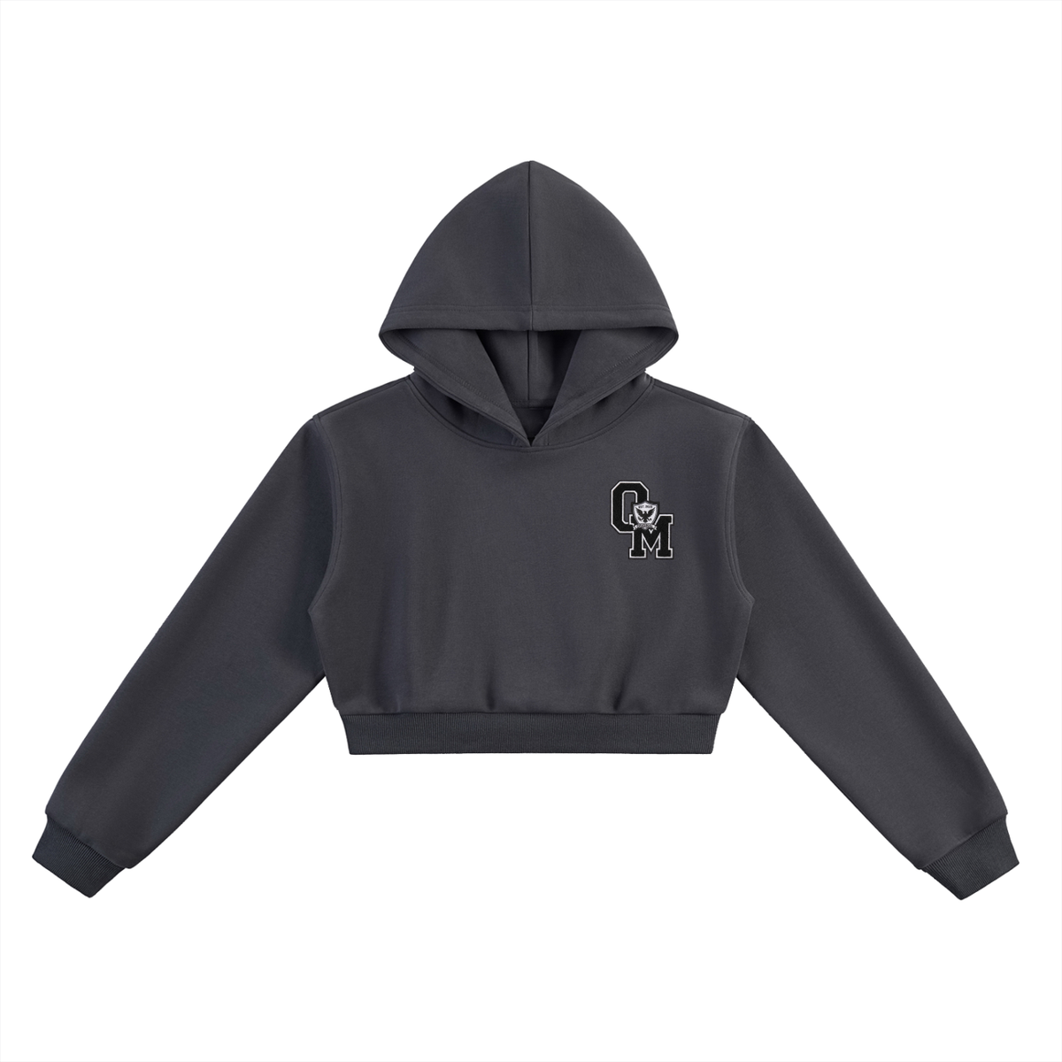 "OM" Essential Cropped Zip-Up set ladies