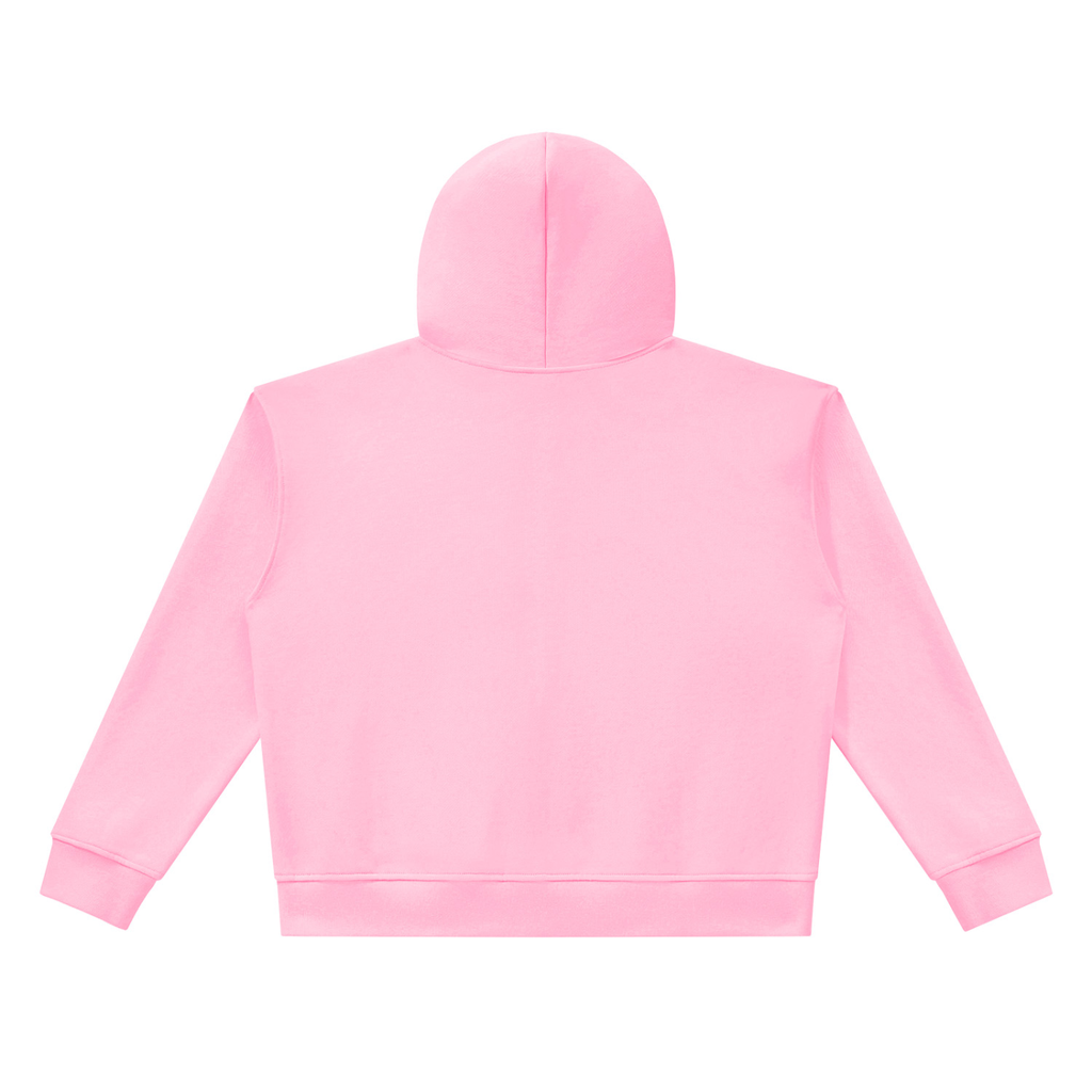 "OM" Zip up short set