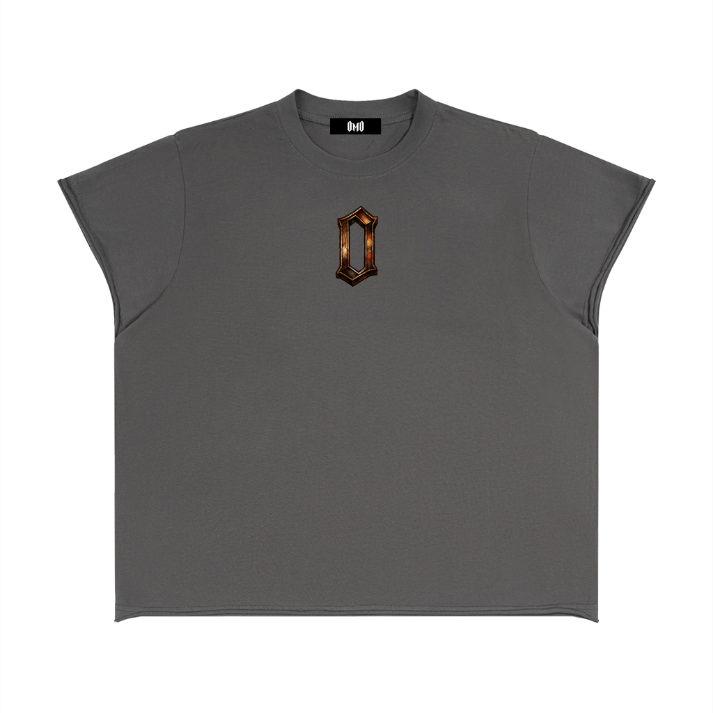 The Weight Of Originality (TWO) Rusted Boxy Raw Edge T-Shirt