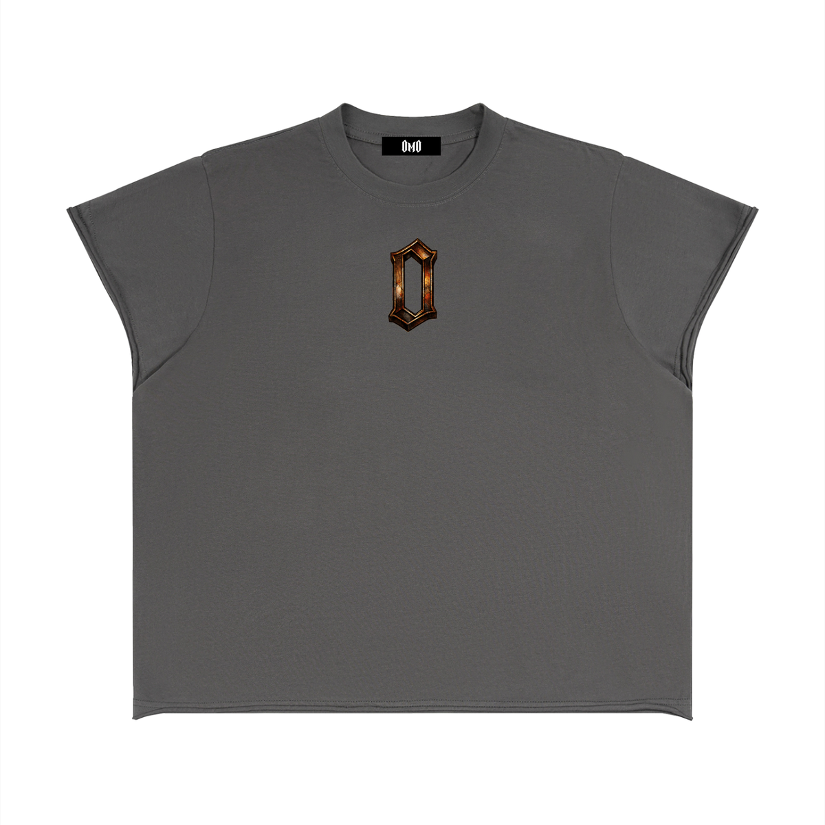 The Weight Of Originality (TWO) Rusted Boxy Raw Edge T-Shirt