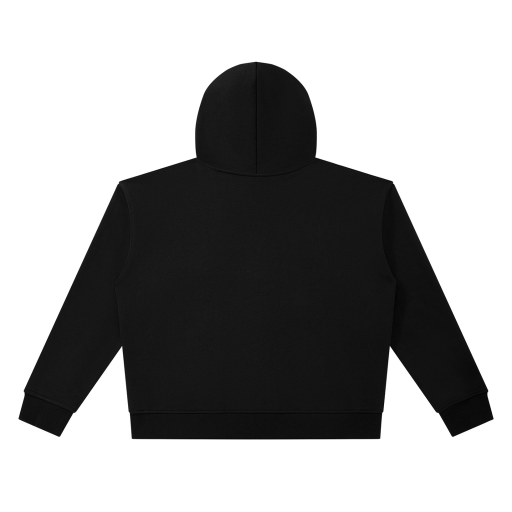 "OM" Zip up short set