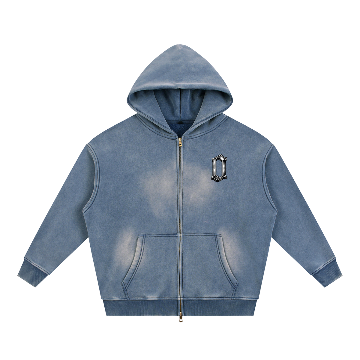 The Weight Of Originality (TWO) Sunfade Boxy Fleece Two-way Zipper