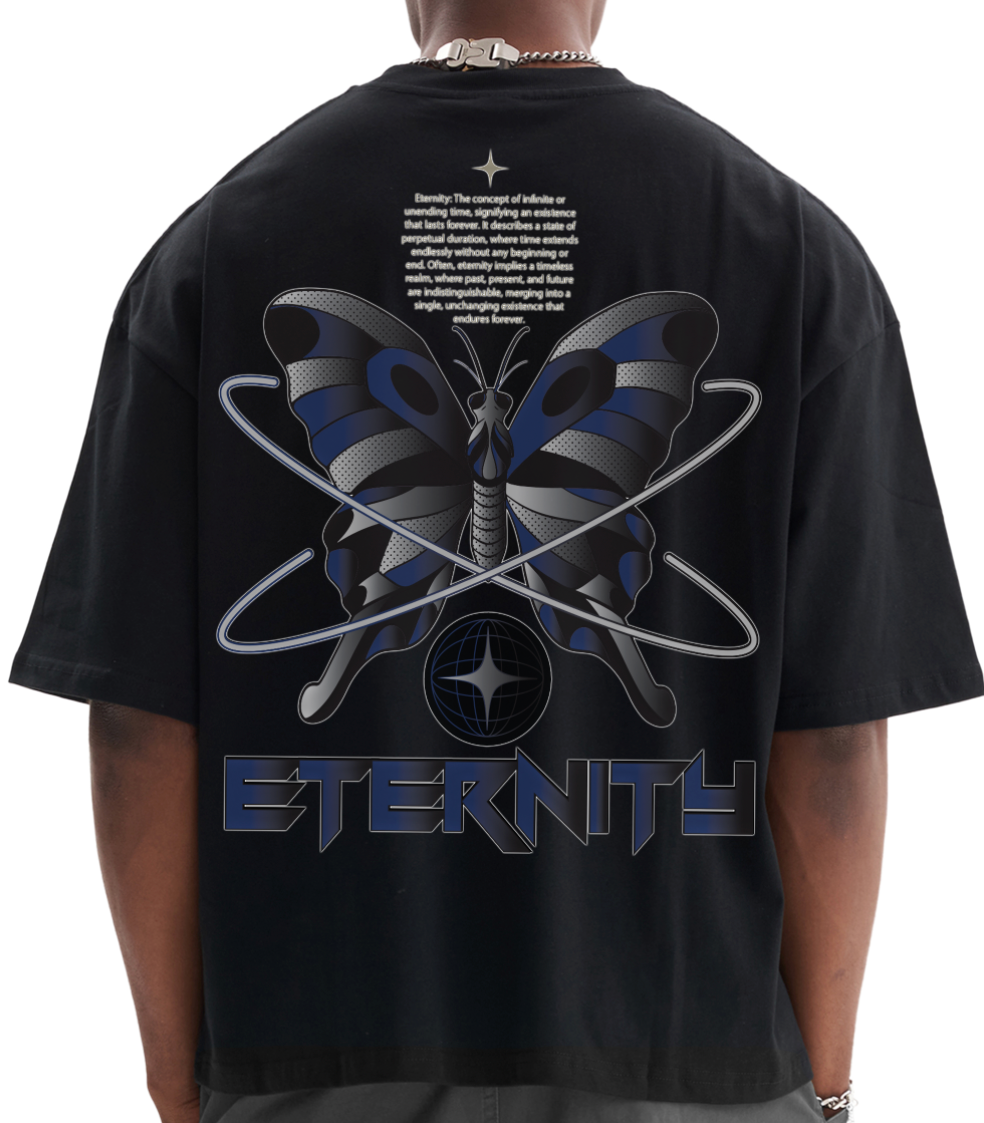 Eternity moth Boxy Tee
