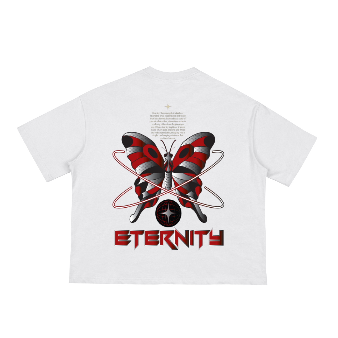 Eternity moth Boxy Tee