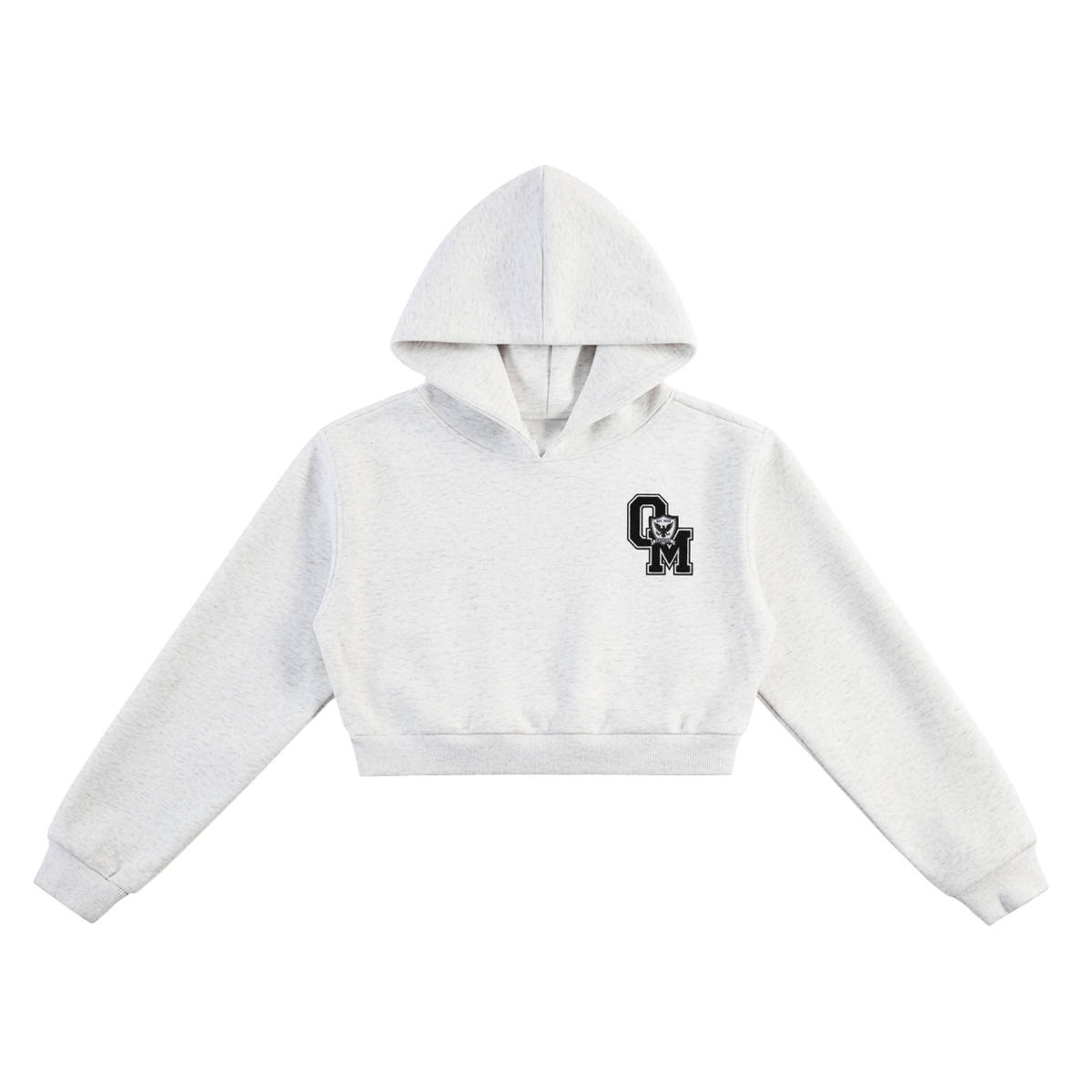 "OM" Essential Cropped Zip-Up set ladies