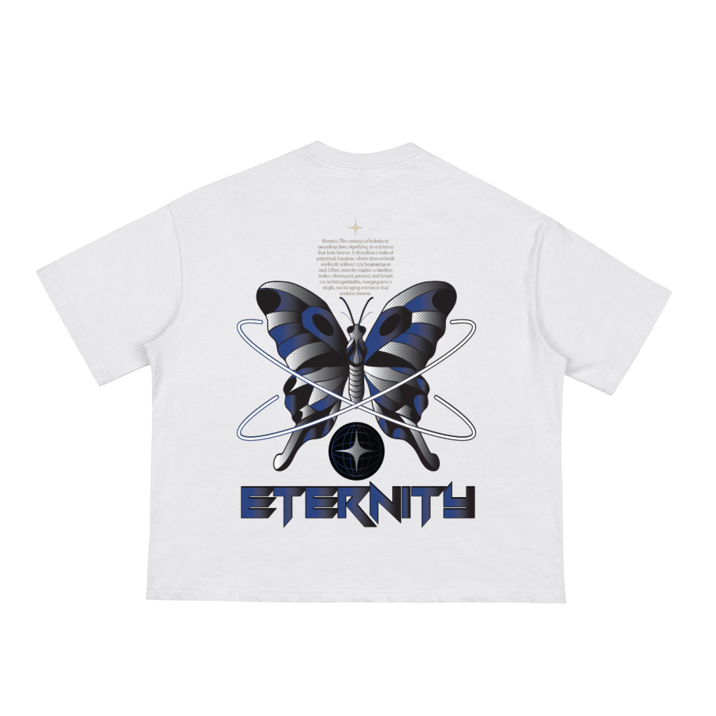 Eternity moth Boxy Tee