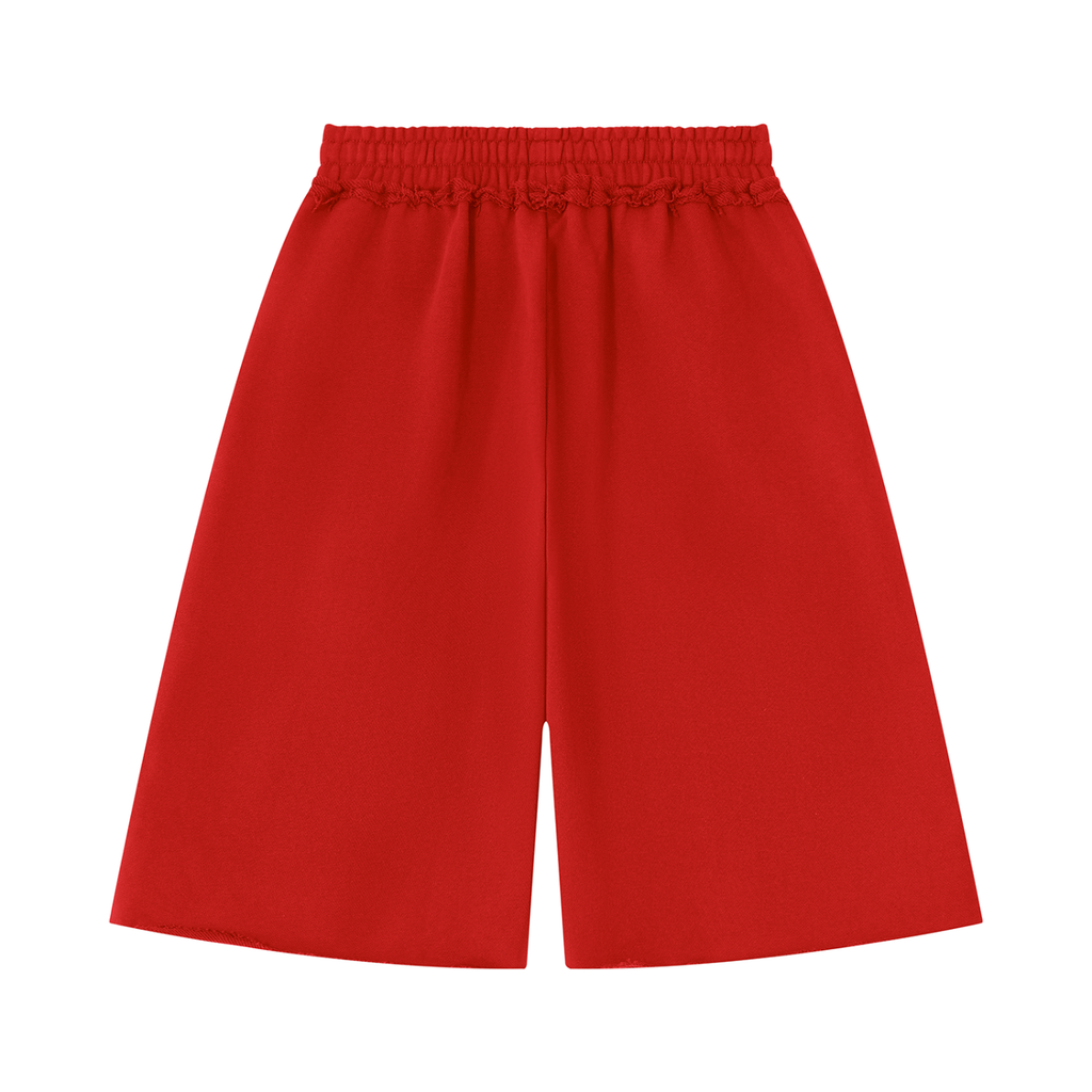 "OM" Zip up short set