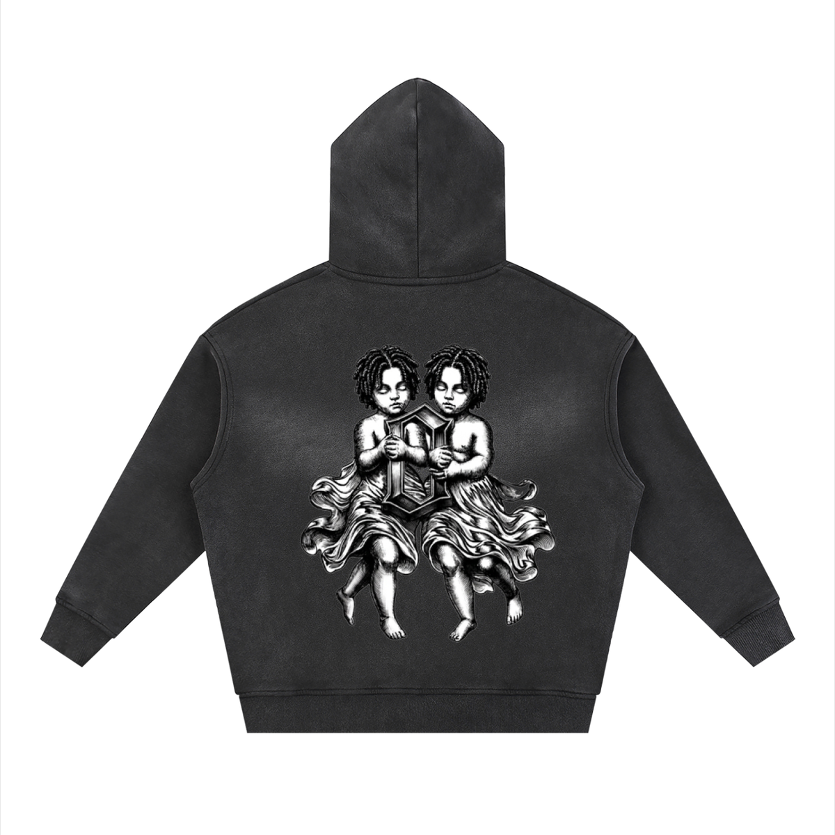 The Weight Of Originality (TWO) Sunfade Boxy Fleece Two-way Zipper