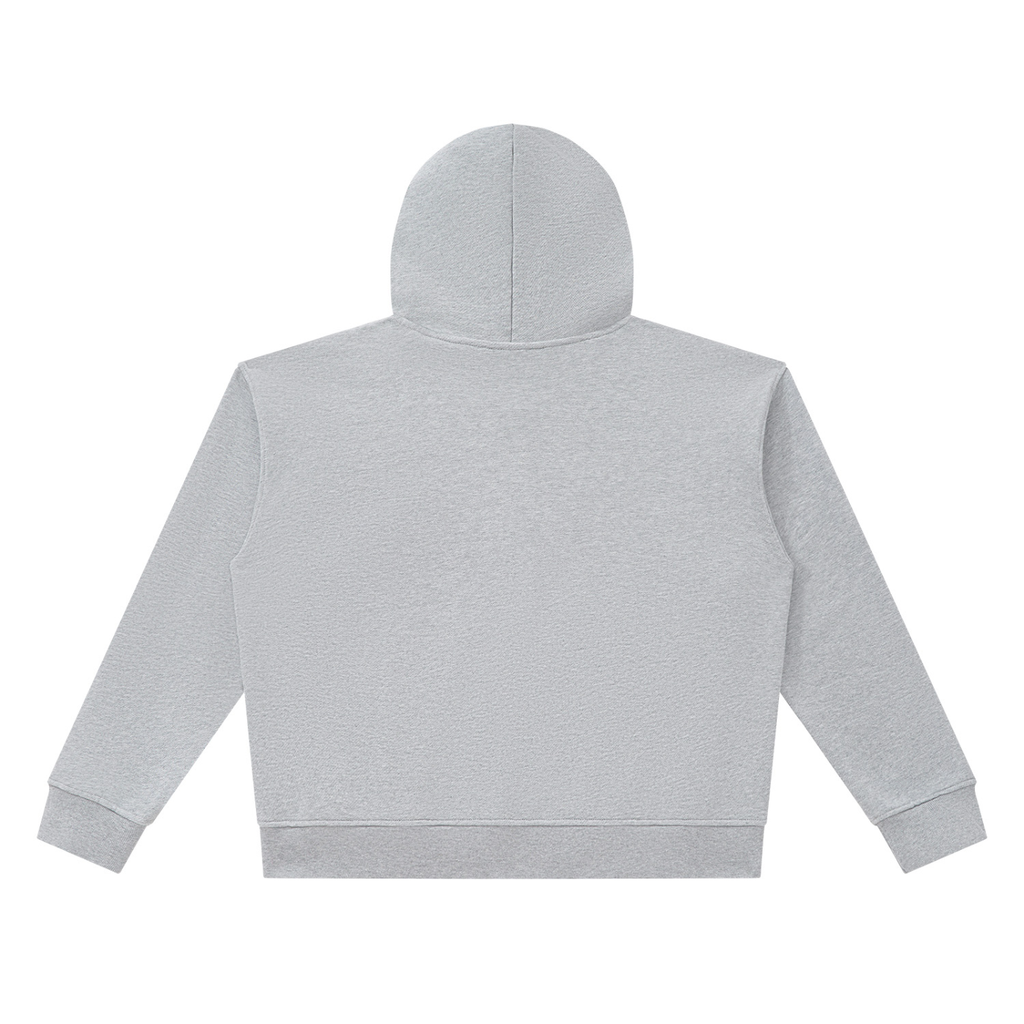 "OM" Zip up short set