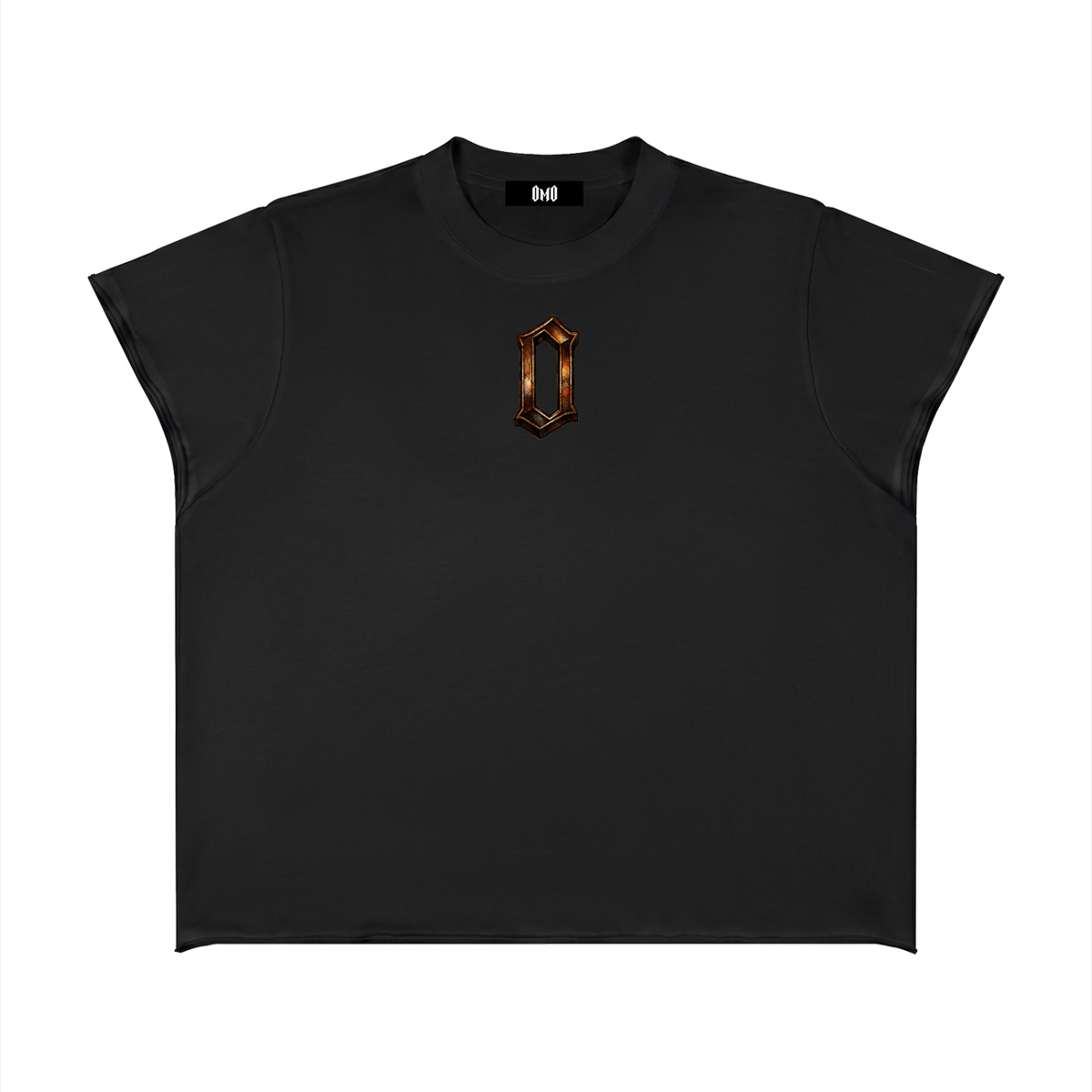 The Weight Of Originality (TWO) Rusted Boxy Raw Edge T-Shirt