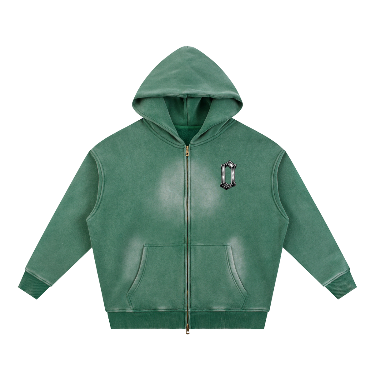 The Weight Of Originality (TWO) Sunfade Boxy Fleece Two-way Zipper