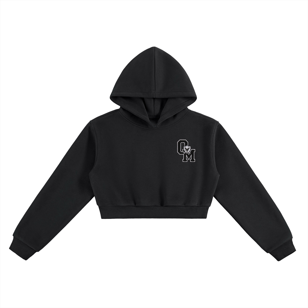 "OM" Essential Cropped Zip-Up set ladies