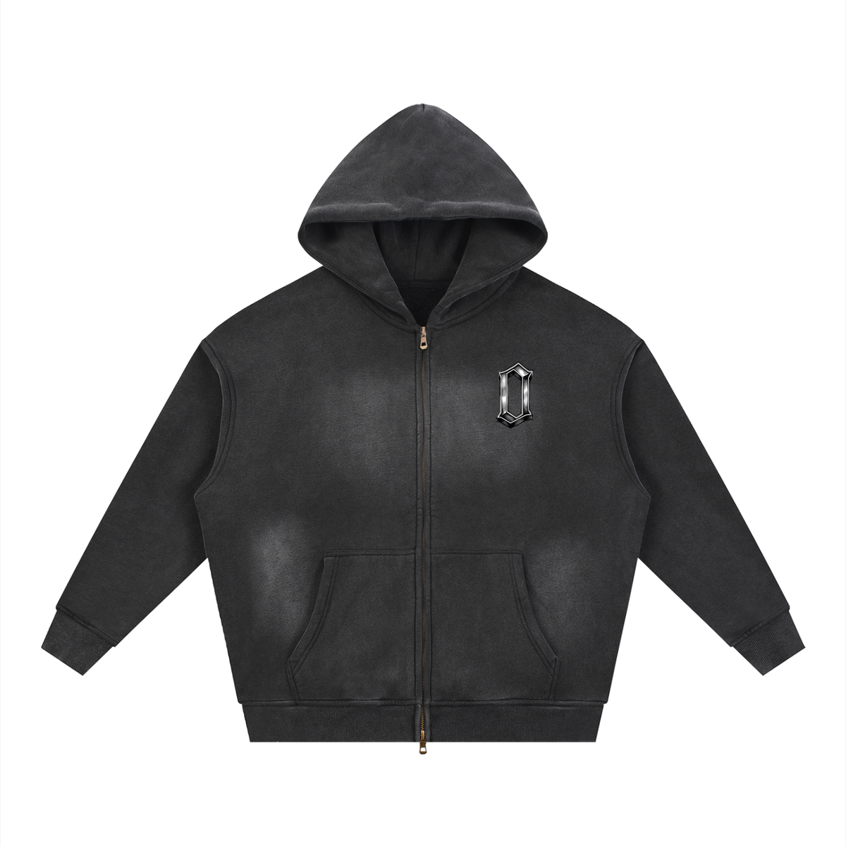The Weight Of Originality (TWO) Sunfade Boxy Fleece Two-way Zipper