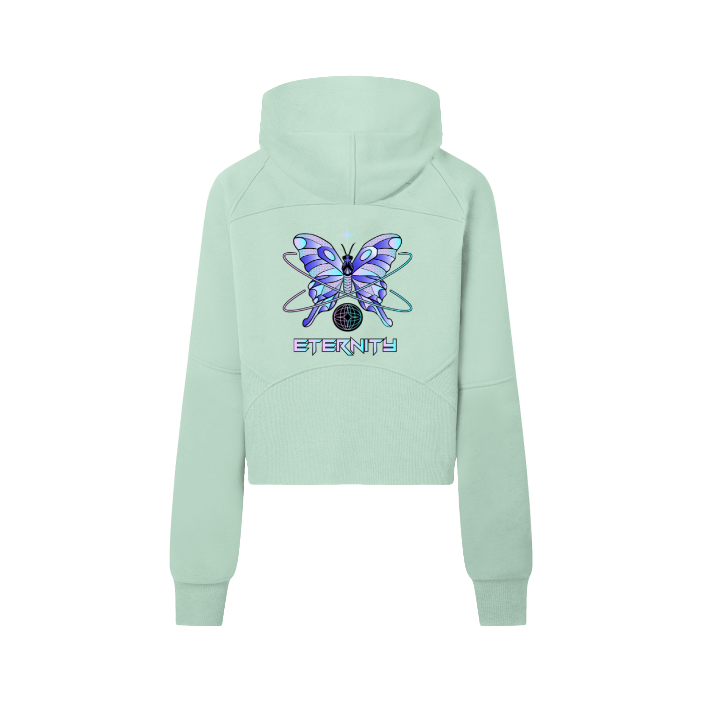 Eternity Cropped Half-Zip Hoodie