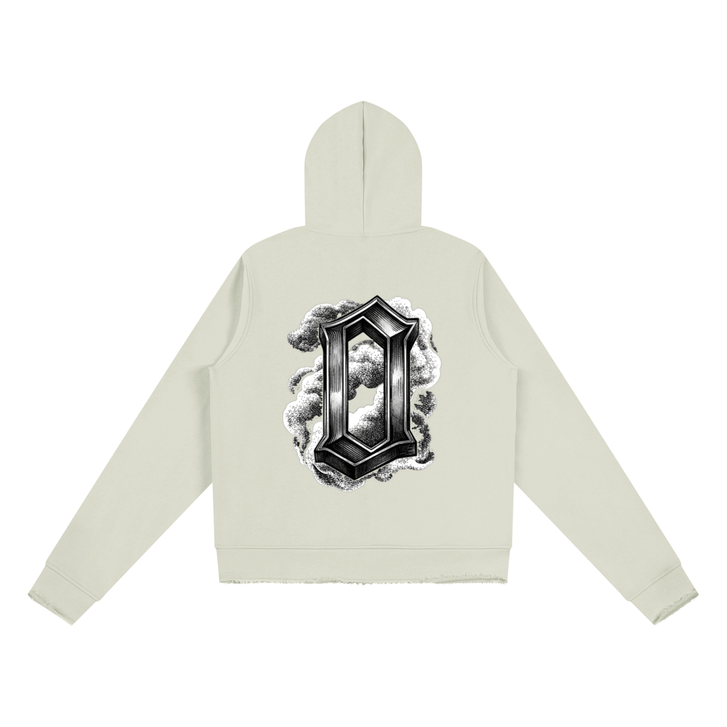 The Weight Of Originality (TWO) Women’s Raw Edge Full Zip Hoodie
