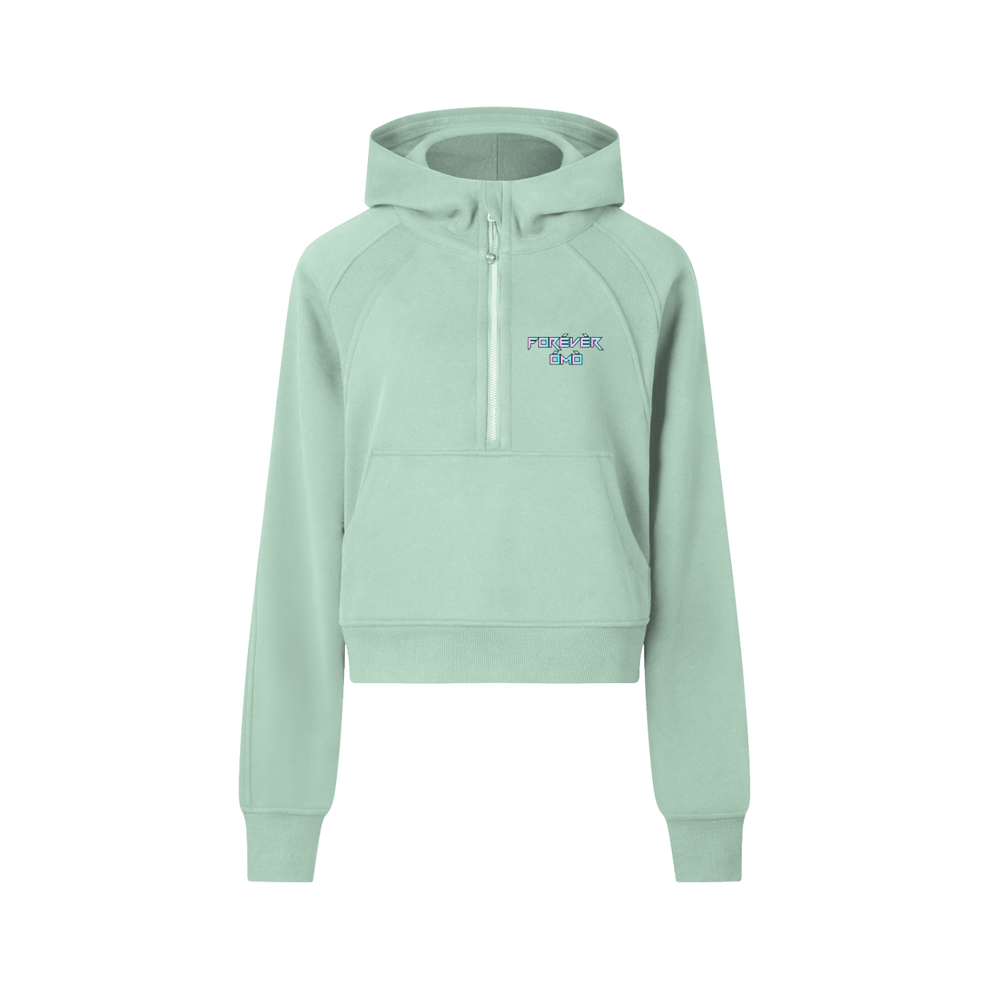 Eternity Cropped Half-Zip Hoodie