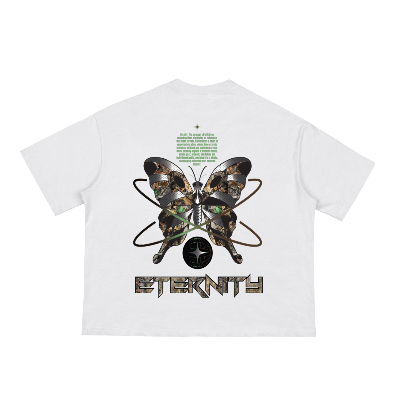 Real Tree camo boxy tee