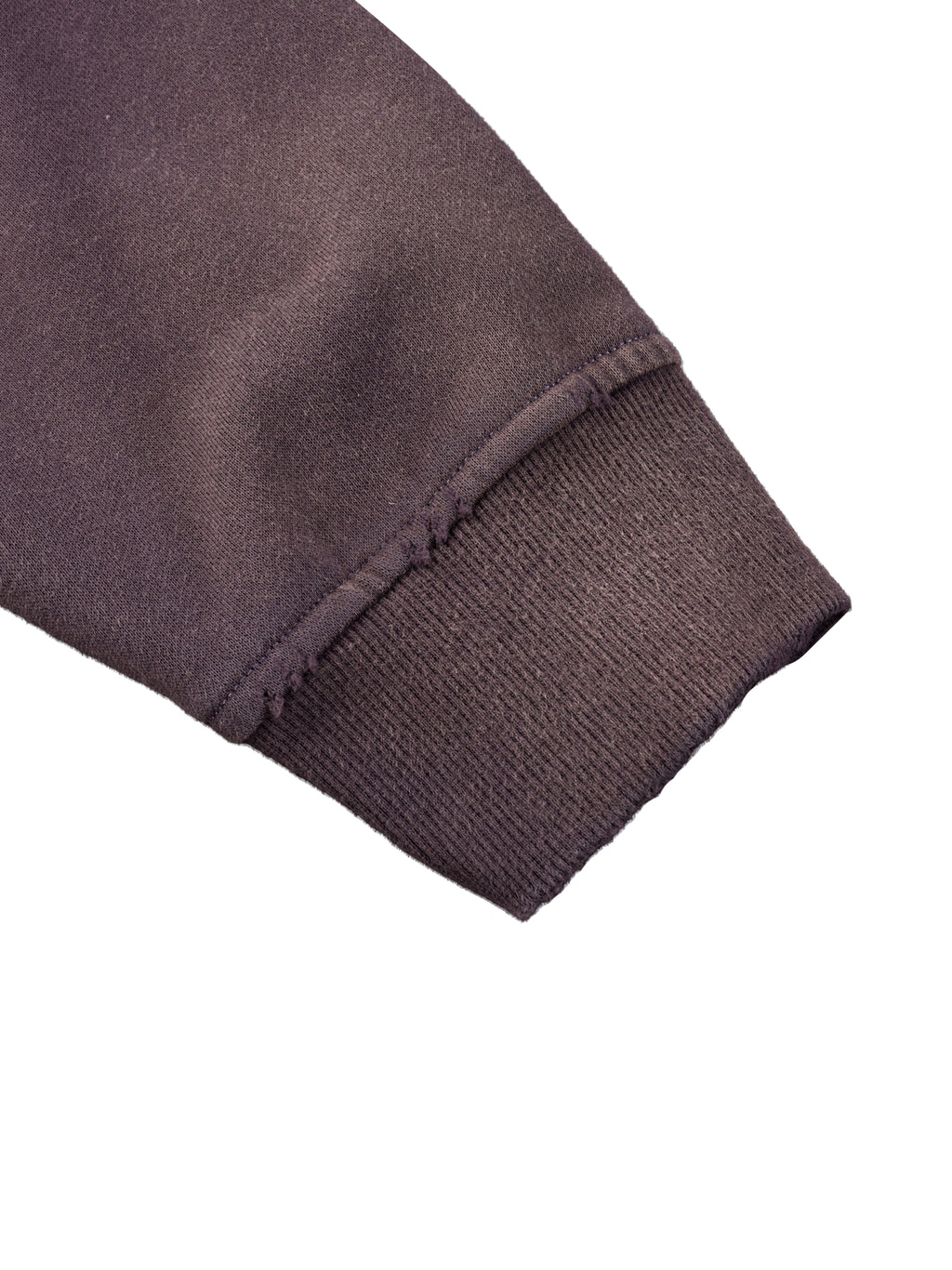 Protected Heart Sun Fade Frayed Fleece Hoodier