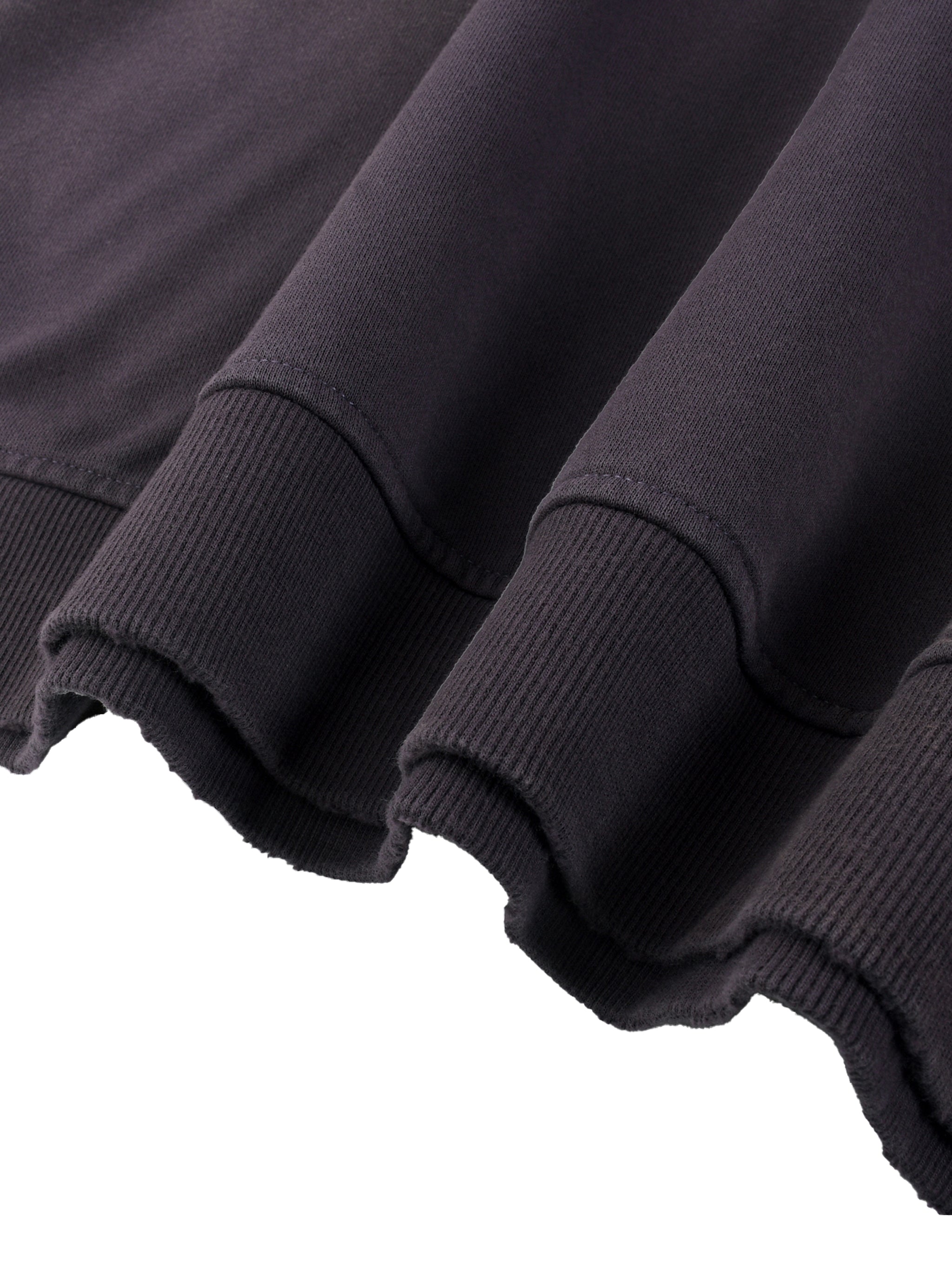 Protected Heart Sun Fade Frayed Fleece Hoodier