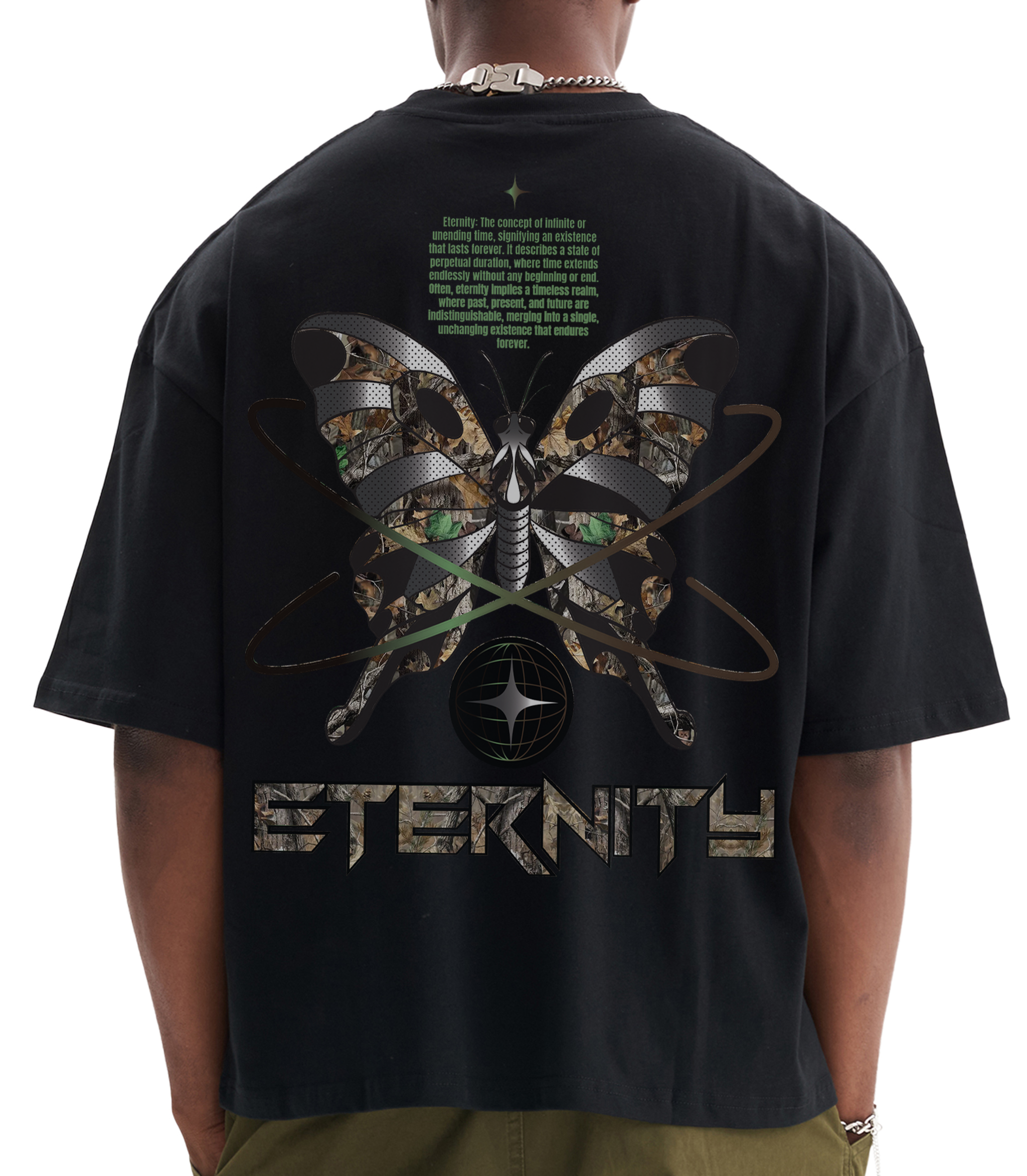 Real Tree camo boxy tee